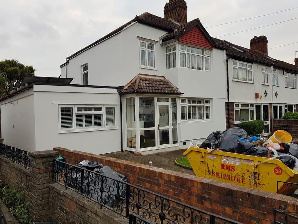 Property extension with fresh render finish